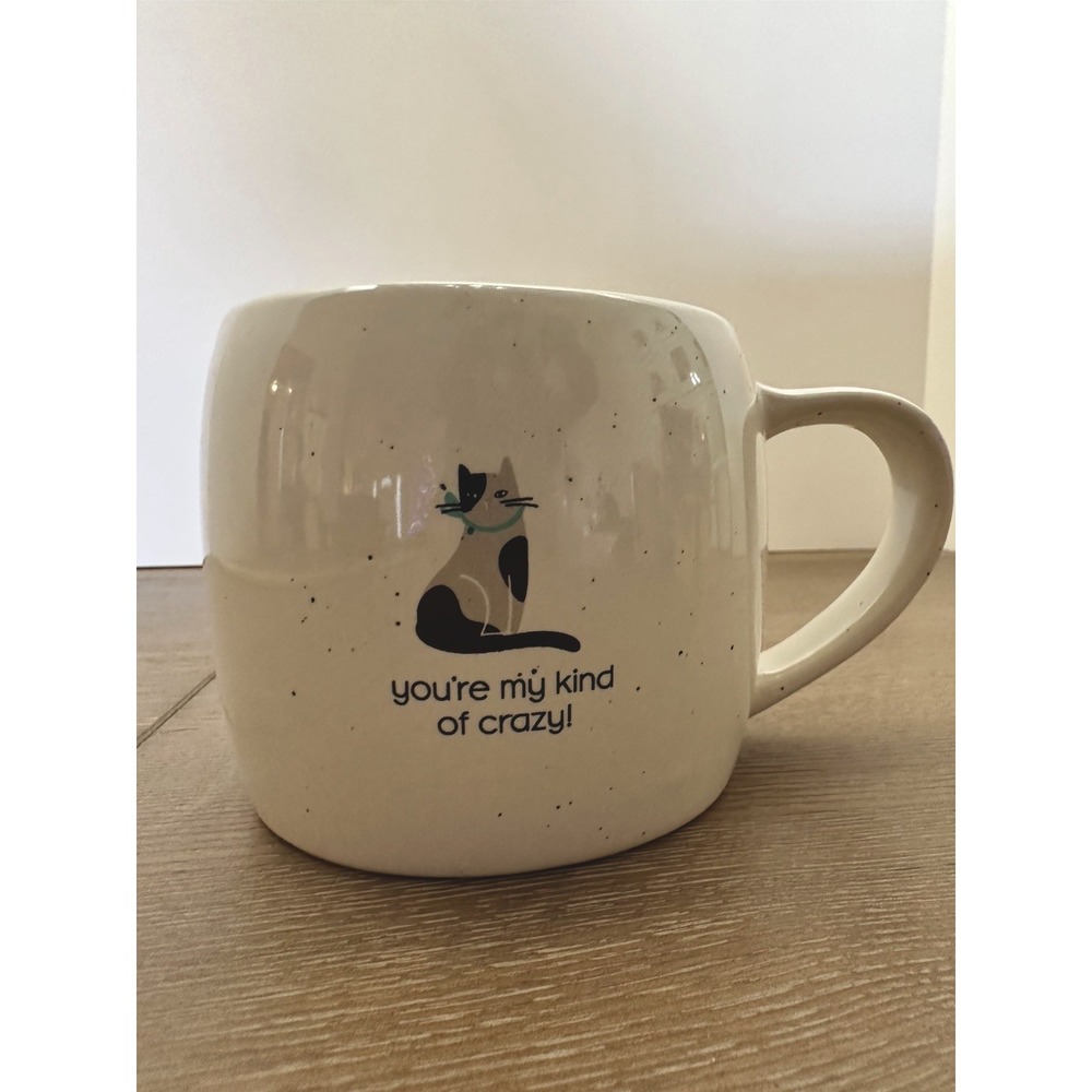 You're My Kind Of Crazy-‎ Karma Gifts Cat Tapered Mug, 5.1-inch Length,Mugs